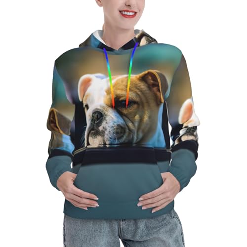 Sweat bouledogue femme ajusté : le pull à capuche confortable qui flatte la silhouette