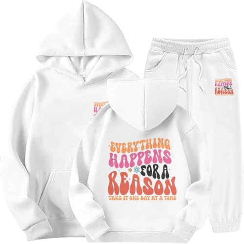 Ensemble sweat à capuche pour filles et garçons avec veste zippée et jean d'automne