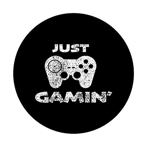 Just Gamin' Gaming Gamer PopSockets PopGrip: Impugnatura per Telefoni Cellulari e Tablet Intercambiabile - Gadget - Immagine 2