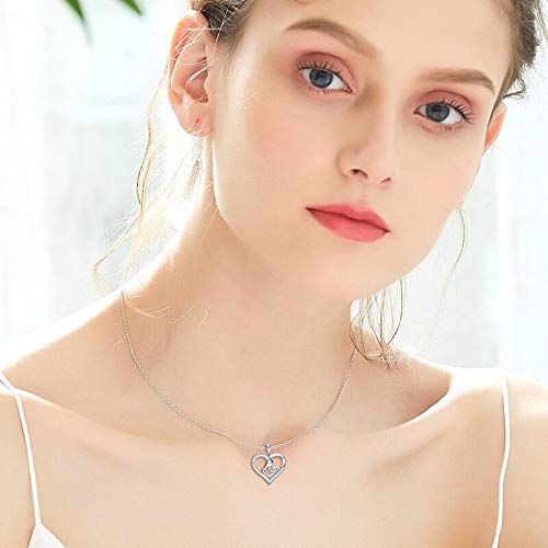 Pendentif maman amour éternel collier coeur bijoux luxe pour elle - 4