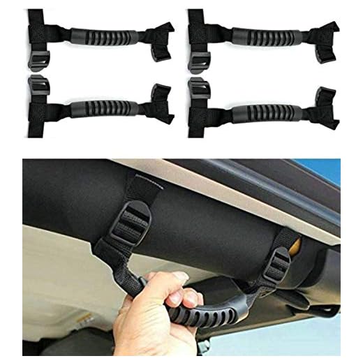 Asas de agarre para accesorio de barra de rodillo Wrangler para mangos Wrangler JL accesorios