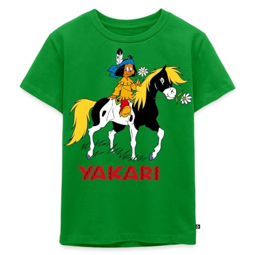 T-shirt enfant Yakari et Petit Tonnerre en coton bio Spreadshirt