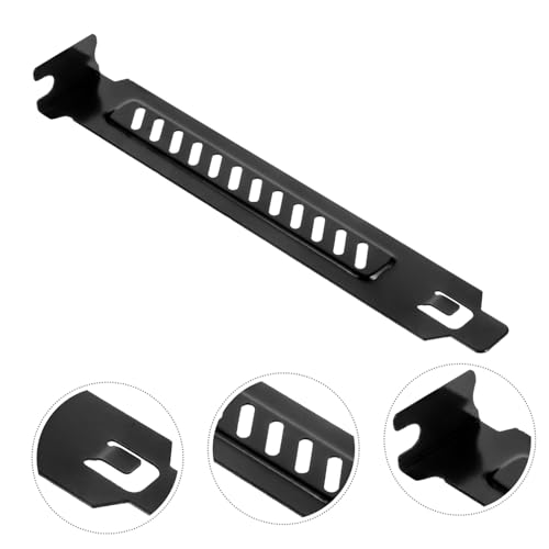 Cubierta ranura PCI metálica ventilada con diseño microperforado para refrigeración de caja PC 6