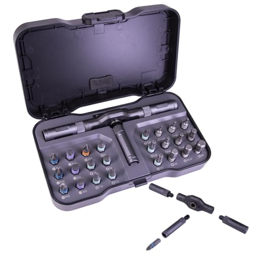 24 in 1 Ratchet Screwdriver Set with Storage Case