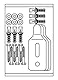 Roca av0017500r Ersatz Kit Schrauben Haken Urinal-WC-Colleción – Urin) – verschiedene Series