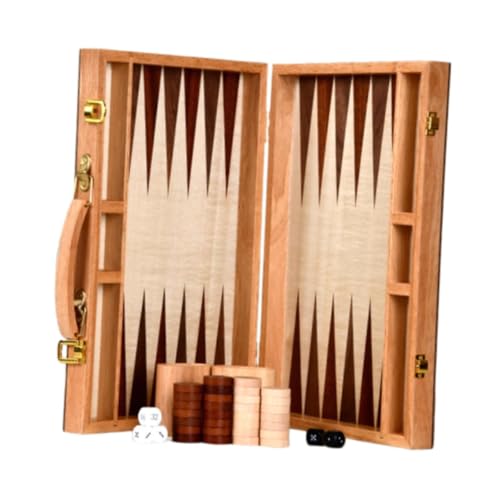 kowaku Juego de Backgammon, Juego de Mesa de Estrategia, Juego de Mesa clásico, Juego de Mesa para niños y Adultos
