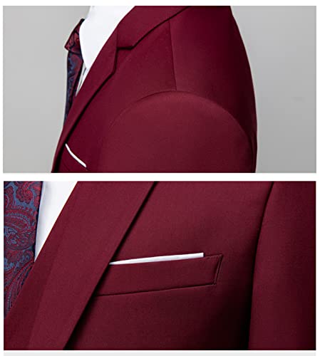 Ternos masculinos, 3 peças temperamento elegante slim fit terno smoking trespassado único, noivo cas