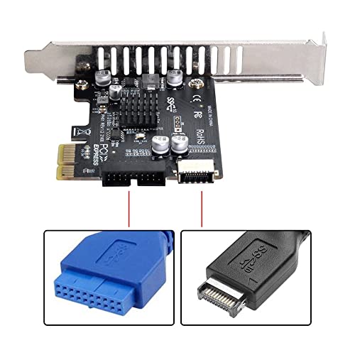 Conector Tipo-E USB 3.1 xiwai para actualizar la caja de tu PC de escritorio 4