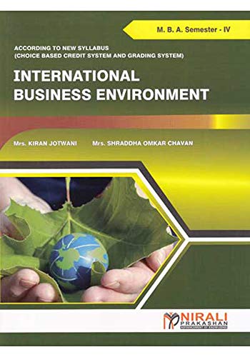 INTERNATIONAL BUSINESS ENVIRONMENT