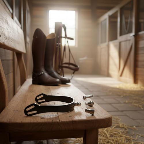 Éperons pour bottes interchangeables Pegciuho contre la rigidité au talon - 6