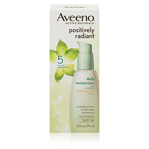 Aveeno Positively Radiant Daily Moisturizer with Broad Spectrum SPF 30