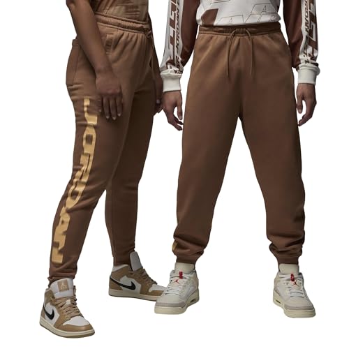 Nike Jordan Pantalon en polaire MVP marron pour homme, marron, L