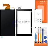 for Nintendo Switch V2 Screen Replacement HAC-001(-01) LCD Display and Touch Digitizer Repair Part(HAC-001(-01),V2,Touch+LCD)