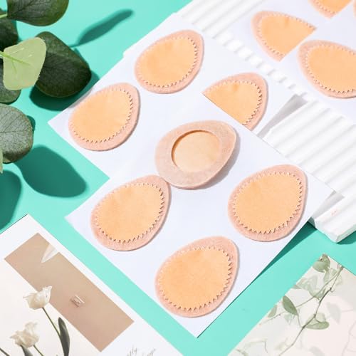 Image of Cutecrop 24 Pcs Foot Bunion Cushion Protector Pads Callus Toe Cushion Pad Corn Mat Patches Shoe Accessories for Women Men Wear with Shoes
