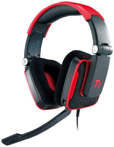 Preisvergleich Produktbild Tt eSPORTS Shock Gaming Headset HT-SHK002ECRE, red
