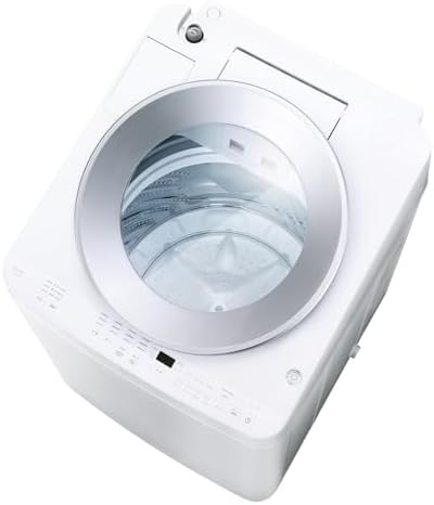 Iris Ohyama Washing Machine Wash Automatic Washing Detergent Insert, 17.6 lbs (8 kg), Width 21.7 inches (55.4 cm), Swirling, 3D Water Flow, 8% Increased Cleaning Power, Low Front Design, Easy to
