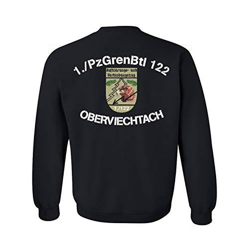 PzGrenBtl 122 écusson bataillon grenade blindée 35978 noir taille S