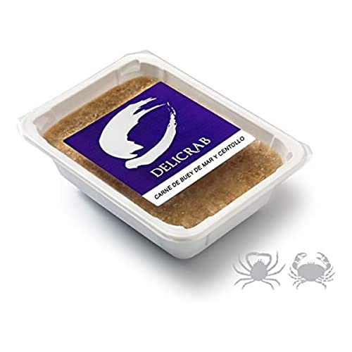 Carne de buey de mar y centollo congelado, 500 gramos