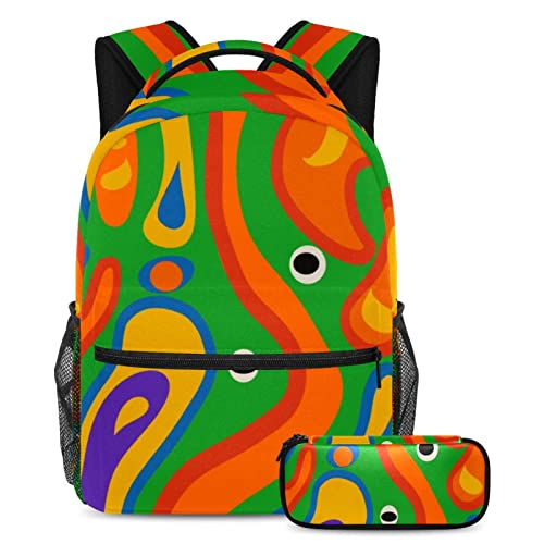 Sac d'école fini le désordre avec la trousse assortie incluse