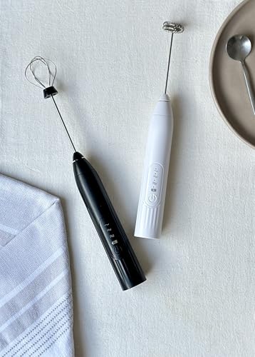 Mini Mixer Misturador de Bebidas Suco Café Batedor de Ovos Fuê Portátil Elétrico Recarregável