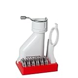 Accessory Storage Caddy -Storage for Kitchen Aid Pasta Press (compatible with Kitchen Aid KSMPEXTA) (Red)
