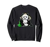 Coge este divertido diseño de hierba de fumar de oso panda de música reggae para ti o para fumadores, vapeadores o fumadores que adoran fumar cannabis, marihuana, ganja ... Es el regalo perfecto para cumpleaños, Navidad, Navidad, Acción de Gracias, 420