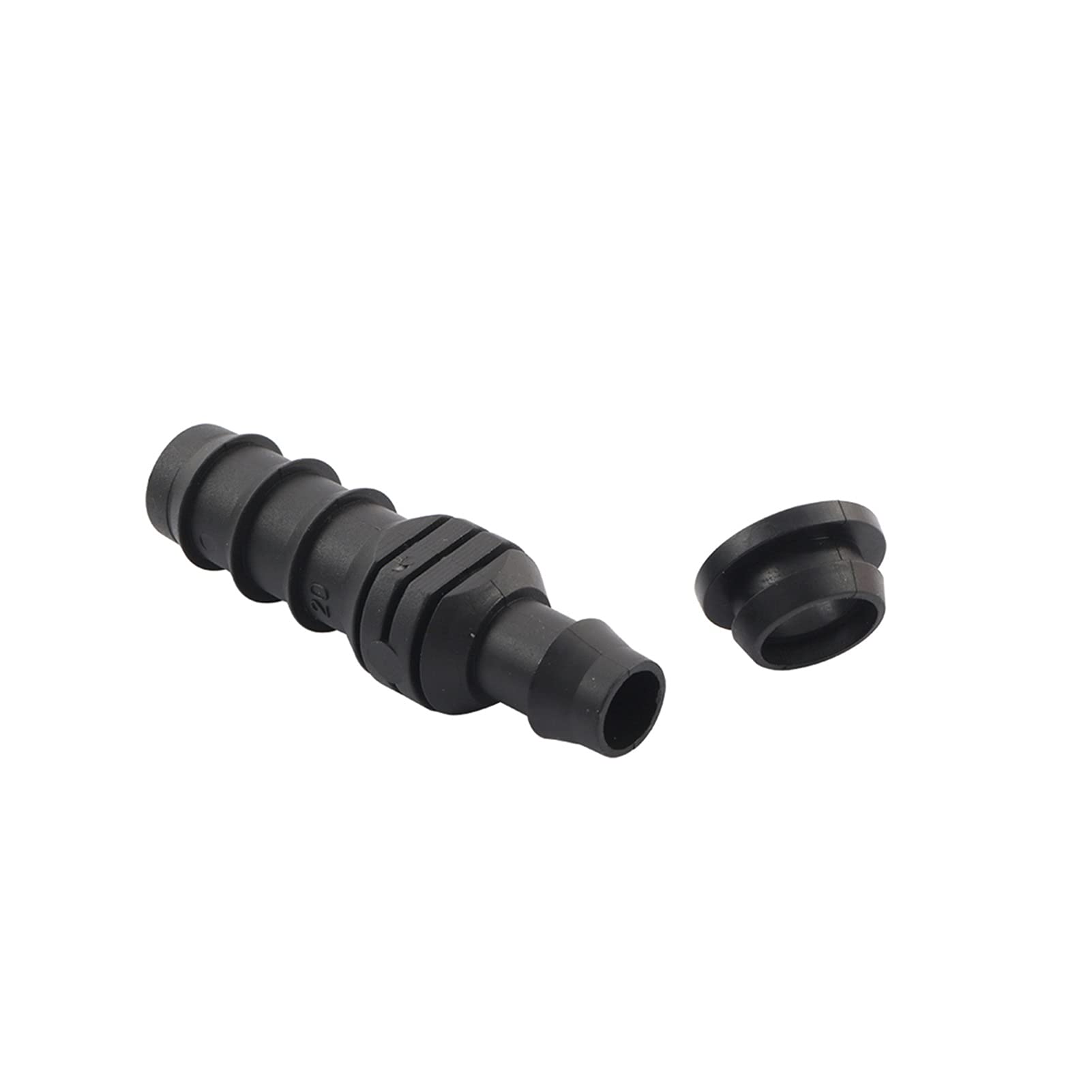 Conector de manguera DN20 a DN16 para reparar tuberías de riego con filtraciones