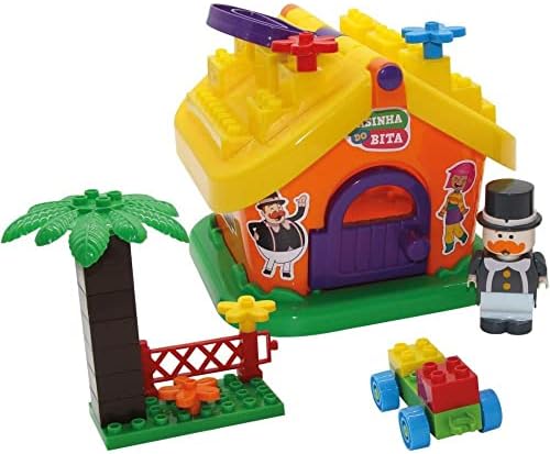 Bita Casinha Divertida com Blocos, Multicolor, Monte Líbano