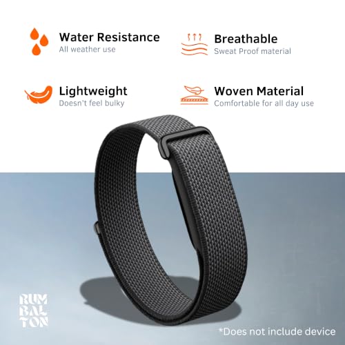 Image of Nylon Strap (Titanium Buckle) Compatible with Google Fitbit Air
