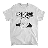 Impresión profesional Old Skool Hooligans Inspirado en The Jerk T Shirt - Opti-Grab A Navin R. Johnson Company, blanco, M