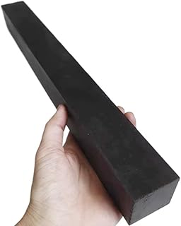 Purple Sandalwood, Sunken Wood DIY High-Density Carving Wood Black Craft Making Materials(15x5x5cm 1pcs)