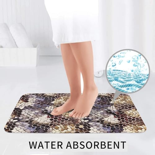 Tapis de salle de bain antidérapants haut de gamme ovale et rectangle