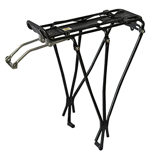 Peosaard Bike Back Rack, Rear Bike Rack, Bicycle Carrier Rack Aluminum Alloy Bicycle Back Stand Waterproof Mountain Bike Cargo Rack Bike Rear Shelf Bicycle, Bike Luggage Rack Rear