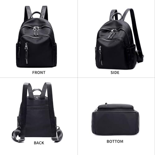 Image of Small Backpack for Women,Waterproof Cute Fashion Backpack Purse,Little Nylon Casual Back Pack Bags Handbags,