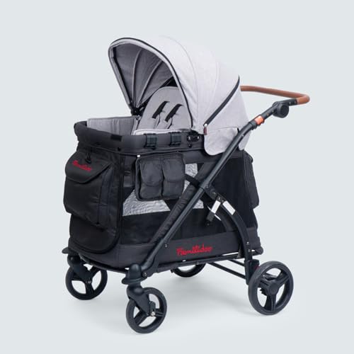 Familidoo MJ01 Stroller Wagon Removable Bassinet & Seat,