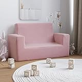 🌷【Größe der Produktfarbe】Farbe: Rosa. Gesamtabmessungen: 84 x 39 x 50,5 cm (B x T x H). Sitzbreite: 60 cm. Sitztiefe: 25 cm. Sitzhöhe vom Boden: 18 cm. Armlehnenhöhe vom Boden: 34 cm.