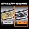 MineeCozee Headlight Restoration Kit Cleaner Restorer: Car Headlamps Oxidized & Yellowed Lens Repair with Protective Coating - Clear Bright Headlights for Trucks Motorcycles #2