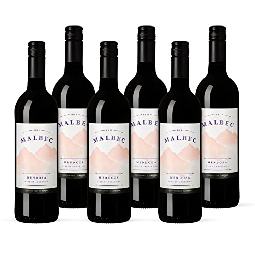 by Amazon Argentinian Malbec, Red Wine, 75cl, Case of 6