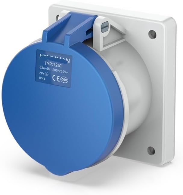 Industrial Concealed Plug-in IP44 Outdoor Aviation 16A 32A 63A(63A 5P IP44)