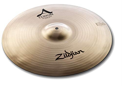 Zildjian Zil-A20579-11 A Custom Cymbal Pack 14, 16, 18, And 20-Inch Bundle With Cymbal Bag, Drumsticks, And Austin Bazaar Polishing Cloth #TOP5