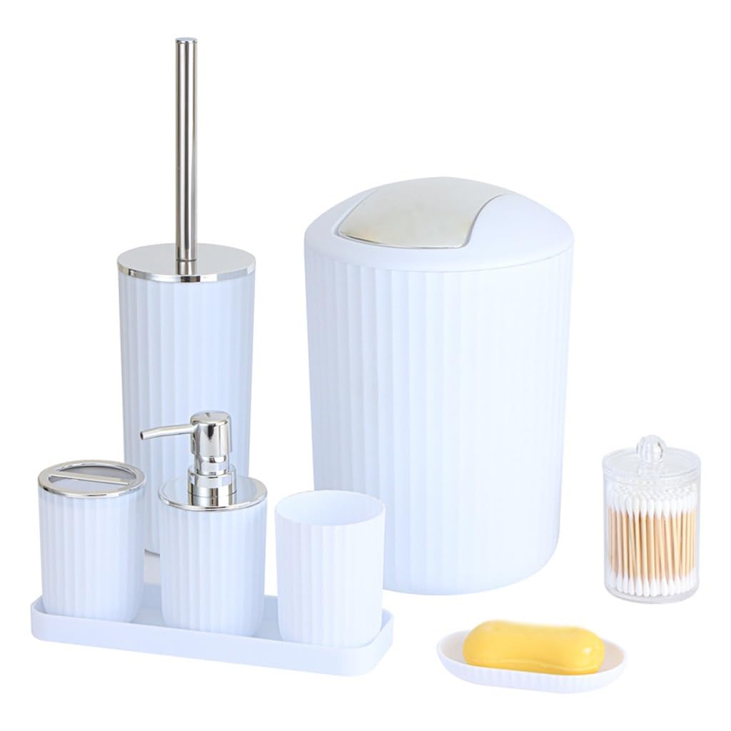 Bathroom Six-piece Kit Dental Mouthwash Cup Toiletry Set