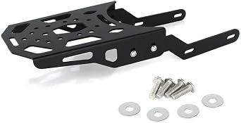 Aluminum Rear Cargo Rack for Electric Bikes Compatible with Super73 Z Series and Super73 S Series Accessories