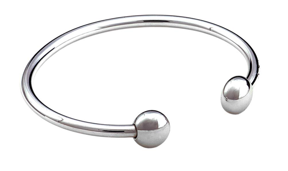 Qray Original Silvertone Standard Bracelet Small Q-Ray Q Ray Q.Ray