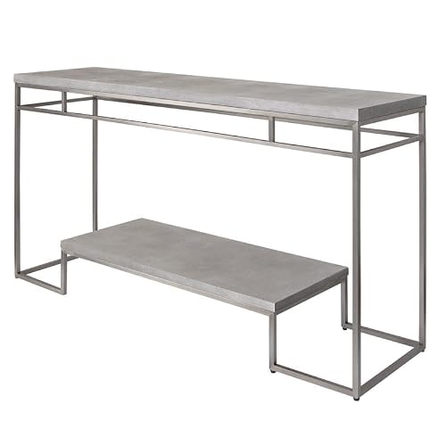 Uttermost U25399 Clea Console Table, 14 X 54 X 30, Natural Light Gray #TOP26