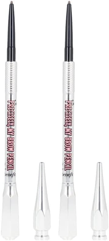Benefit Precisely My Brow Pencil Ultra Fine Brow Defining Pencil, 3 - Warm light brown, 1 Count (Pack of 2)