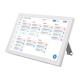 Marhynchus 10,1-Zoll-Smart-Digitalkalender, 1080P-HD-Touchscreen-Familienplaner mit Aufgabentabelle und Fotorahmen für die Terminverwaltung zu Hause (EU-Stecker 100-240 V)