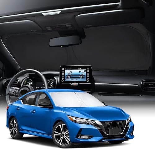 Protection solaire intérieure automobile NEVERLAND pour les trajets en Nissan Sentra