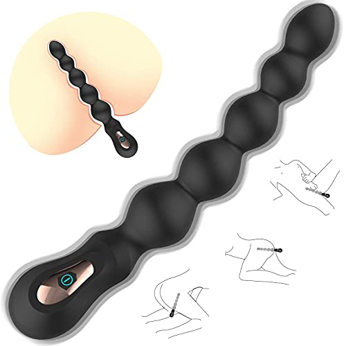Giftoyou アナルバイブ アナルプラグ アナルビーズ アナル開発 アナニー用 前立腺 バイブ アナル拡張 7振動パターン SM あなる用 男女兼用 USB充電式 静音 初心者向け - 画像1