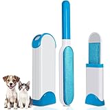 tempo di saldi Spazzola Peli Gatto e Cane in ABS 32x7x5 cm, Leva Peli Animali Ideale per Vestiti, Divano, Auto, Portatile e