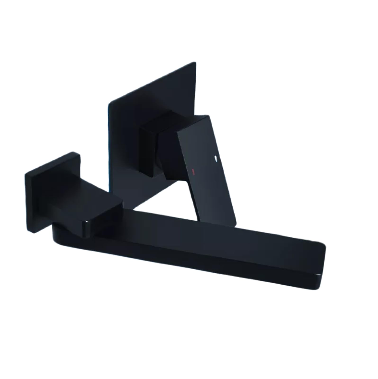 Mgnsjgyxn Black Hot Melt Basin Taps Wall Mounted Concealed All-Copper Hot-Melt Basin Faucet Wall-Mounted Swingable Embedded Wash Basin Faucet Black Hot-Melt